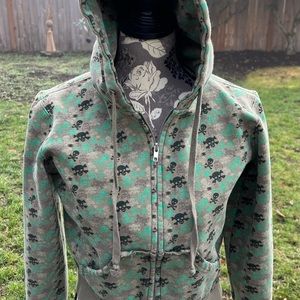 Woman’s Loungefly Skull  Hoodie